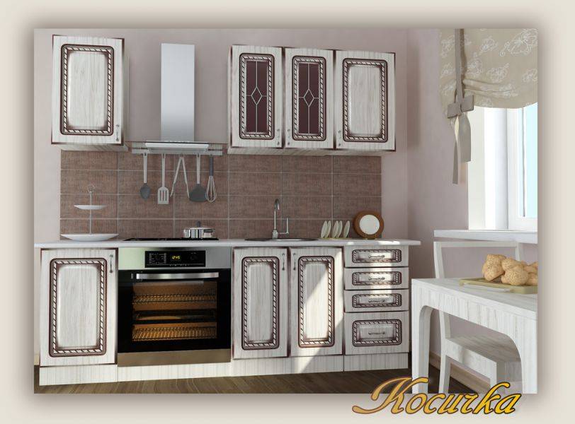 прямая кухня косичка в Нижнекамске