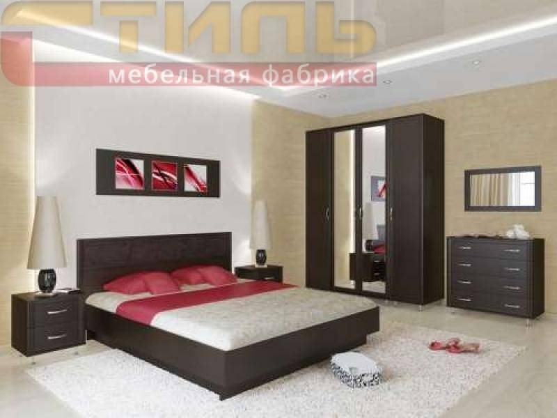 спальный гарнитур стиль 1 в Нижнекамске