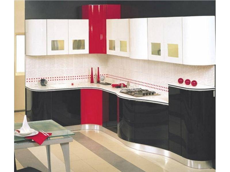 современная угловая кухня в Нижнекамске