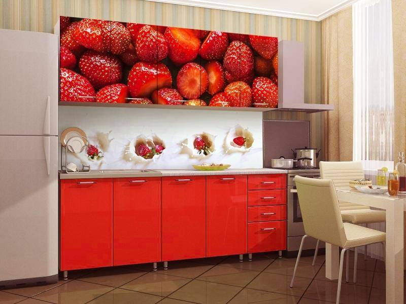 красная кухня клубника в Нижнекамске