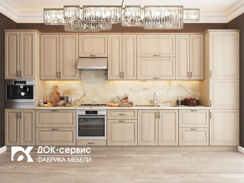 прямая классическая кухня в Нижнекамске
