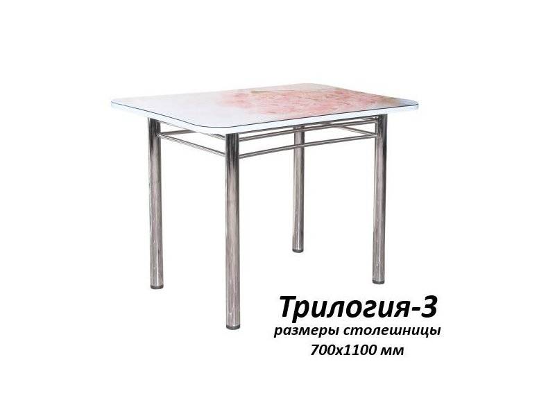 стол обеденный трилогия 3 в Нижнекамске