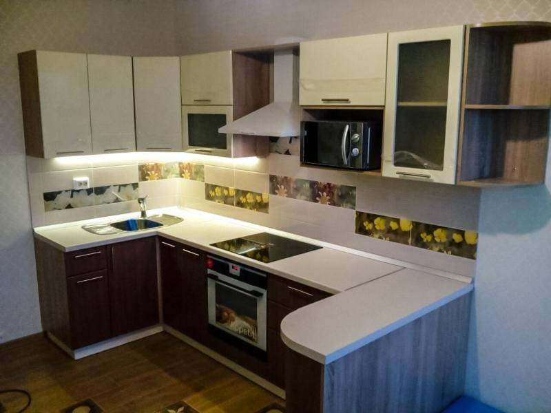 угловая кухня в Нижнекамске