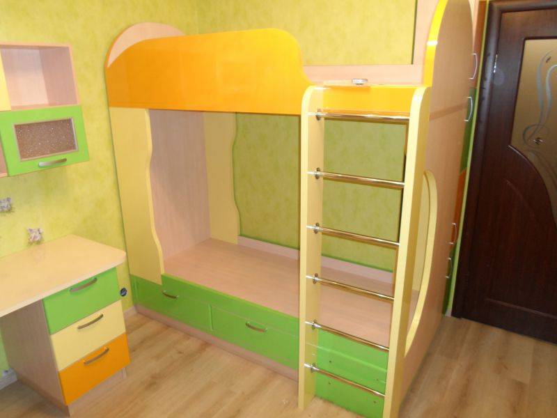 детская двухъярусная кровать в Нижнекамске