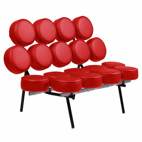 диван marshmallow sofa прямой красный в Нижнекамске