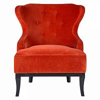 кресло red velvet красное в Нижнекамске
