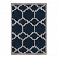 ковер ahston blue 120x170 синий в Нижнекамске