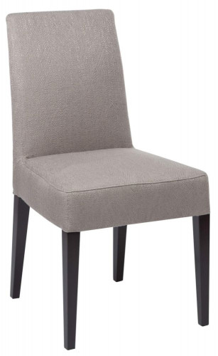 стул aylso dining chair кожа серая в Нижнекамске