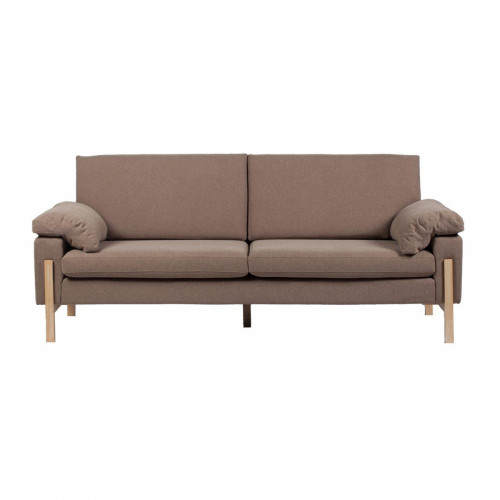 диван como sofa прямой коричневый в Нижнекамске