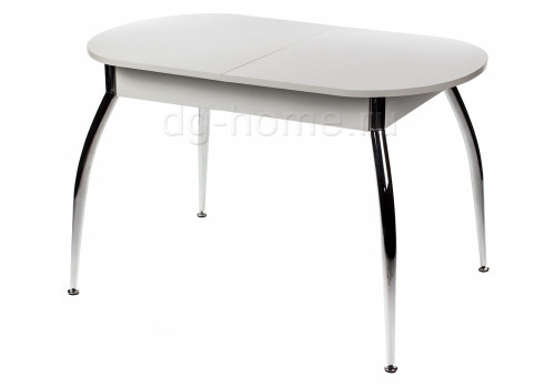 стол деревянный moon серый, хром в Нижнекамске