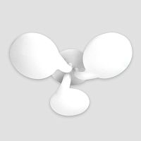 потолочная светодиодная люстра ambrella light orbital cloud fc22/3 wh 108w d720 в Нижнекамске
