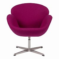 кресло swan chair лиловое в Нижнекамске