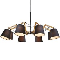 подвесная люстра arte lamp pinoccio a5700lm-8bk в Нижнекамске