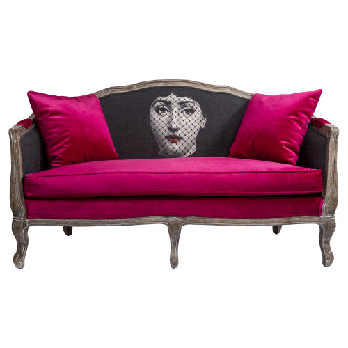 диван «вуаль руж» fornasetti прямой розовый в Нижнекамске