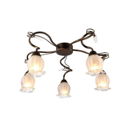 потолочная люстра arte lamp 83 a7449pl-5br в Нижнекамске