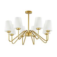 подвесная люстра lumion olivia 3791/8c белая в Нижнекамске