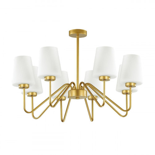 подвесная люстра lumion olivia 3791/8c белая в Нижнекамске