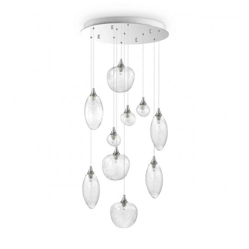 подвесная люстра ideal lux baco sp10 cromo в Нижнекамске
