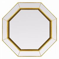 зеркало золотое венецианское восьмиугольное espresso gold в Нижнекамске