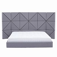 кровать двуспальная 160х200 фиолетовая floe comforty в Нижнекамске