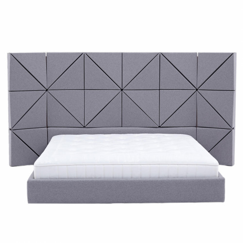 кровать двуспальная 160х200 фиолетовая floe comforty в Нижнекамске
