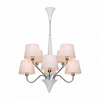 подвесная люстра arte lamp a1528lm-8wh белая в Нижнекамске