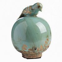 предмет декора статуэтка птичка на шаре bird on glob в Нижнекамске