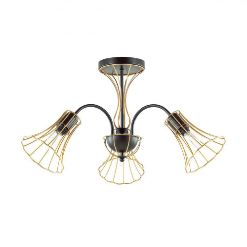 потолочная люстра lumion ingrid 3776/3c золото в Нижнекамске