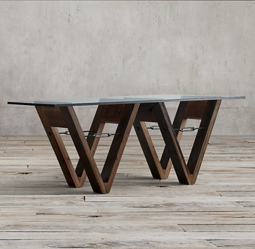 стол wood and glass 243 коричневый в Нижнекамске