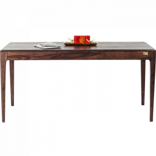 стол brooklyn walnut коричневый в Нижнекамске
