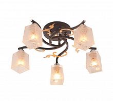 потолочная люстра idlamp edda 206/5pf-blackchrome в Нижнекамске