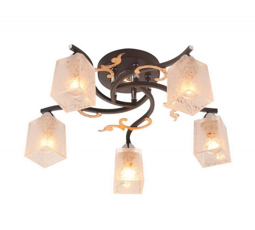 потолочная люстра idlamp edda 206/5pf-blackchrome в Нижнекамске