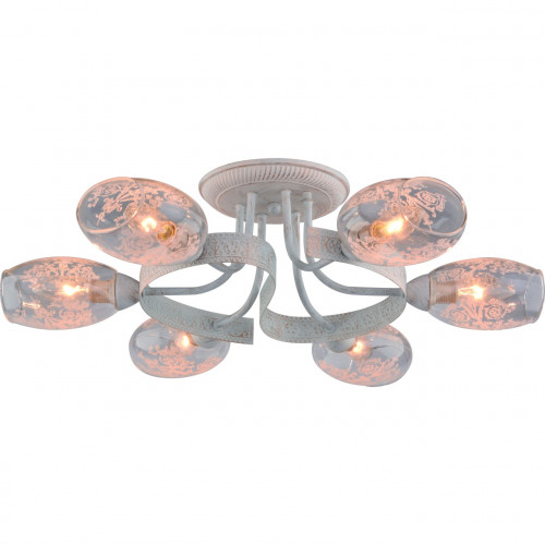 потолочная люстра arte lamp bettina a1296pl-6wg в Нижнекамске
