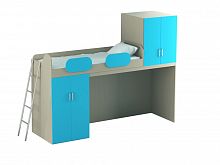 кровать-чердак mio blue big в Нижнекамске