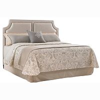 кровать двуспальная 180x200 бежевая chadwick headboard в Нижнекамске