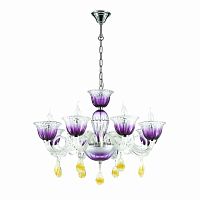 подвесная люстра odeon light ninfea 3930/8 в Нижнекамске