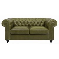 диван chester classic двухместный прямой оливковый в Нижнекамске