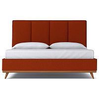 кровать двуспальная 180х200 красная carter pumpkin в Нижнекамске