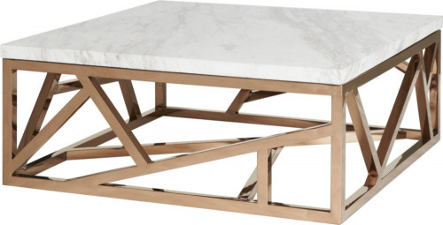 стол журнальный hf13176 золотой, белый в Нижнекамске