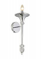 бра crystal lux miracle ap1 chrome в Нижнекамске