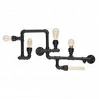 потолочная люстра ideal lux plumber pl5 nero в Нижнекамске