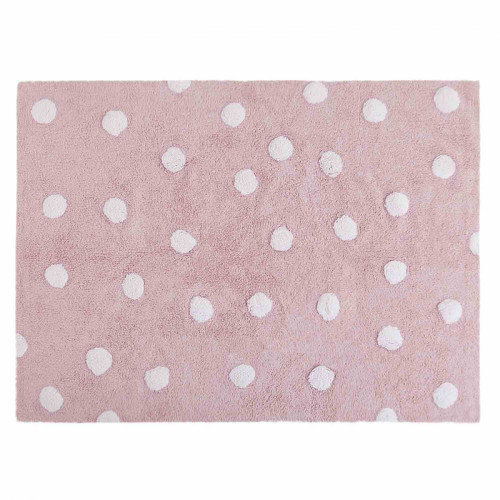 ковер polka dots розовый-белый в Нижнекамске