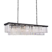 подвесной светильник odeon 12c/p black/clear от delight collection в Нижнекамске