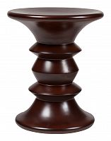 табурет деревянный круглый stool model a коричневый в Нижнекамске