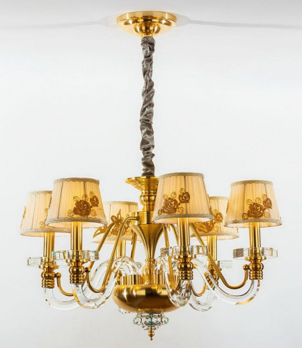 подвесная люстра idlamp domenica 402/6-ledoldbronze в Нижнекамске
