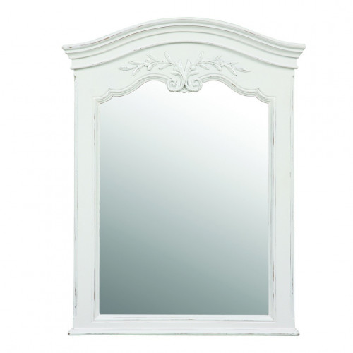 зеркало настенное прямоугольное белое с фигурным краем марсель в Нижнекамске