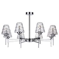 потолочная светодиодная люстра lumion gerana 3598/48cl хром в Нижнекамске