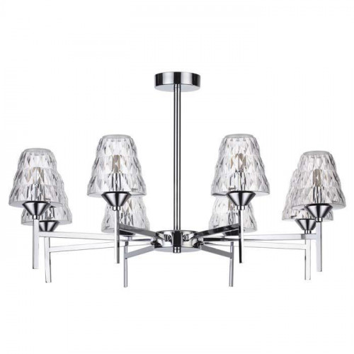 потолочная светодиодная люстра lumion gerana 3598/48cl хром в Нижнекамске