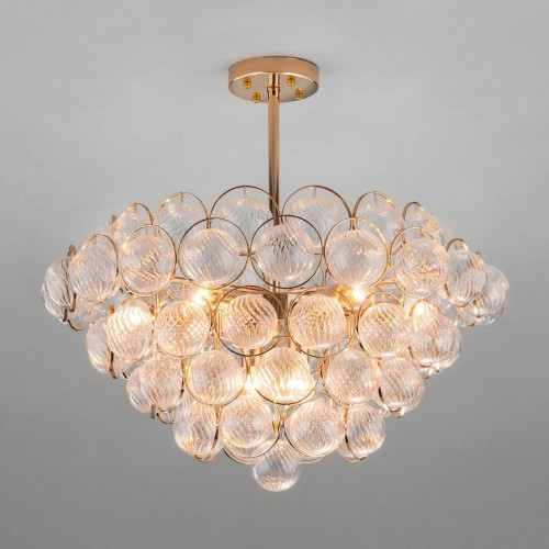 подвесная люстра bogates sienna 295/10 золото в Нижнекамске