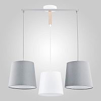 подвесная люстра tk lighting 1279 balance серая в Нижнекамске